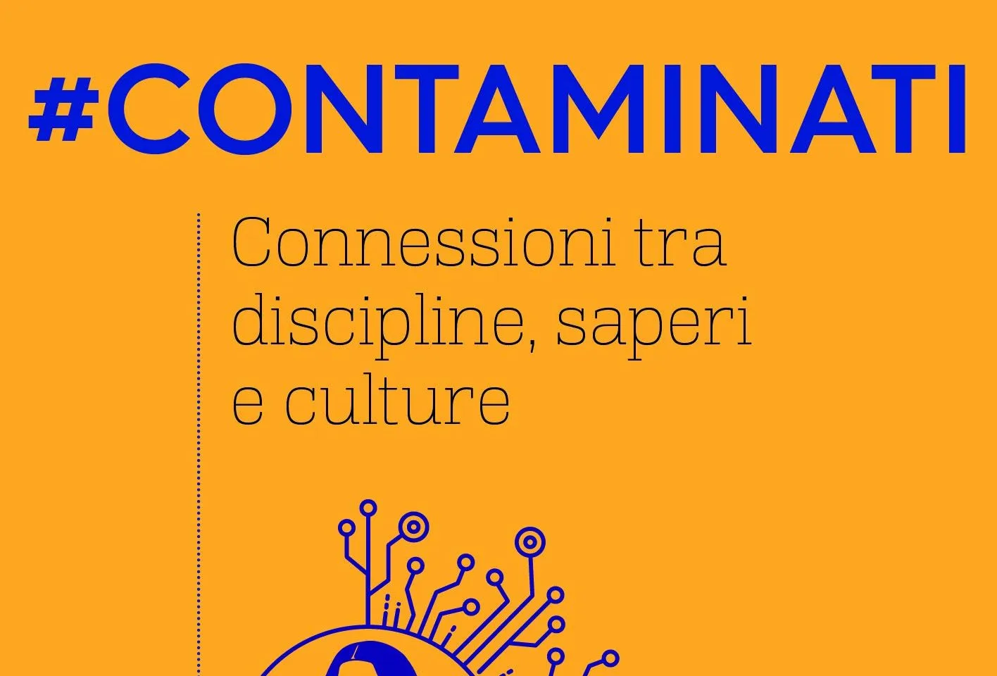 Copertina libro #Contaminati. Connessioni tra discipline, saperi e culture di Giulio Xhaet