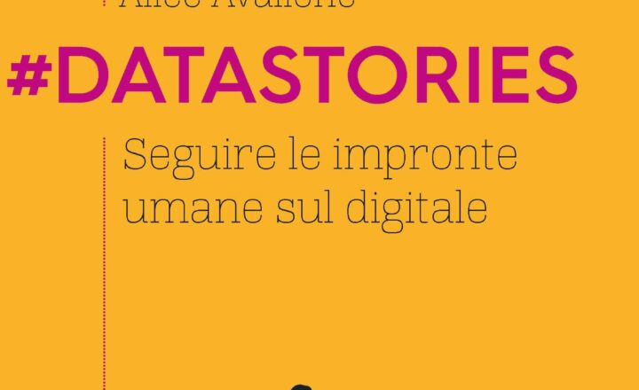 Copertina libro #datastories di Alice Avallone edito da Hoepli