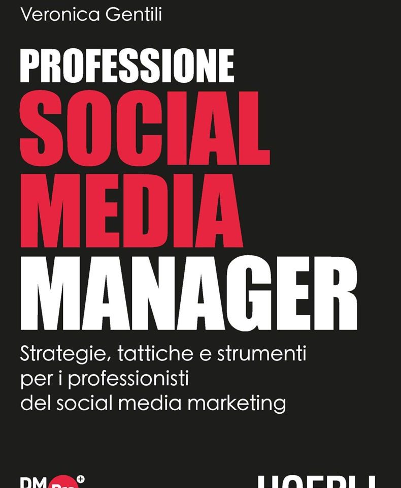 Copertina del libro Professione Social Media Manager